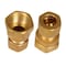 Everflow 1/2" O.D. COMP x FIP Adapter Pipe Fitting; Lead Free Brass C66-12-NL - alternate 4